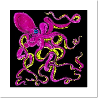 octopus Posters and Art